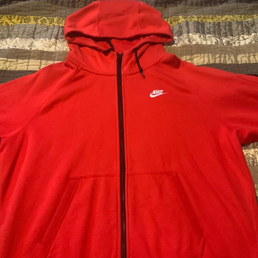 Mens Nike zip up hoodie